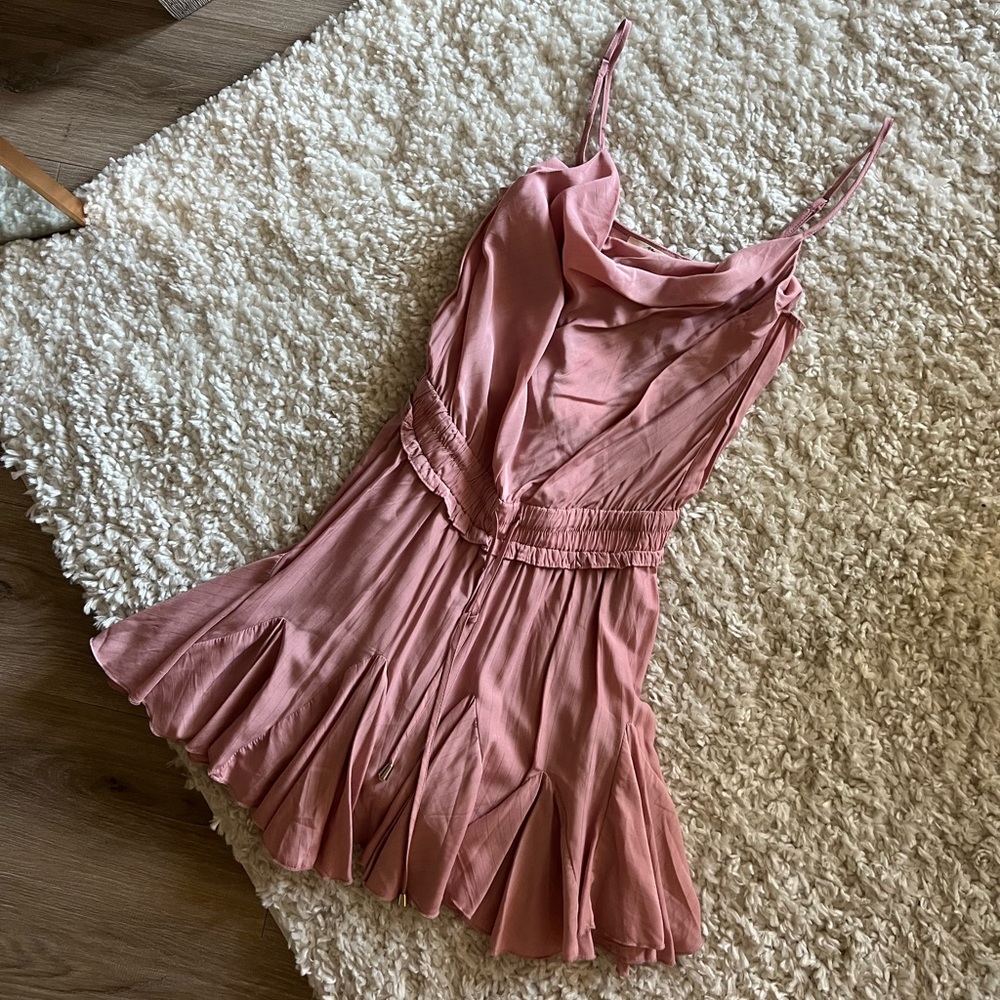 Entro Cowl Neck Dress